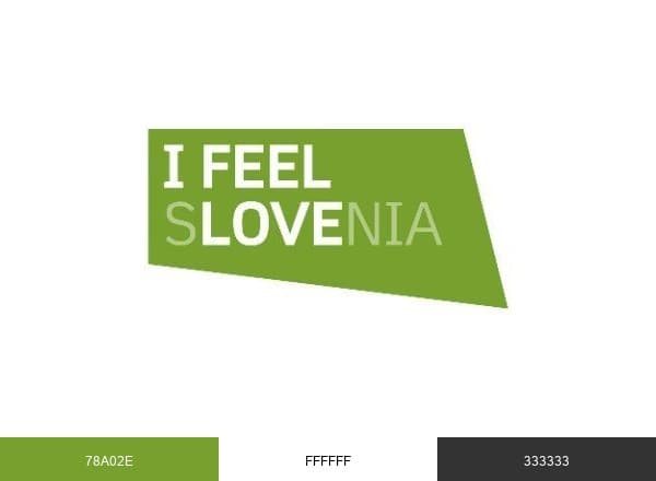 Feel Slovenia brand color palette