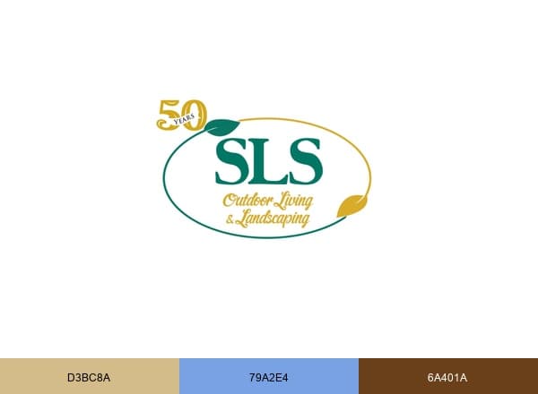 SLS Outdoor Living brand color palette
