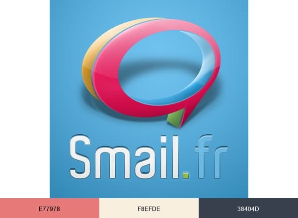 Smail brand color palette