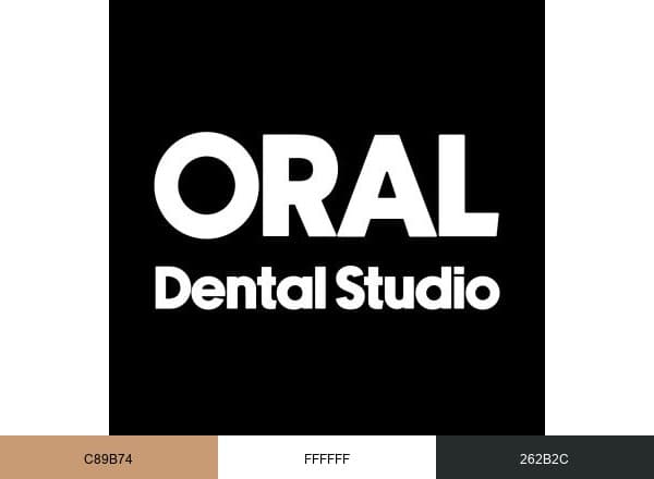 ORAL Dental Studio brand color palette