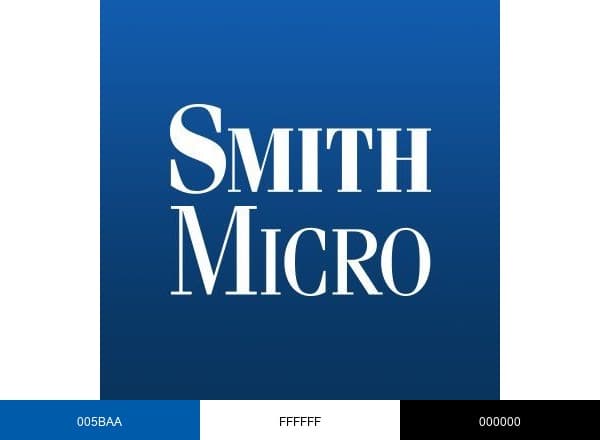 Smith Micro Software brand color palette