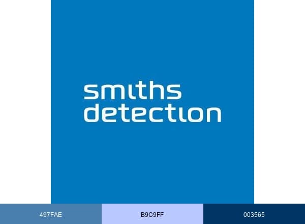 Smiths Detection brand color palette