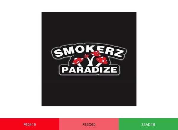Smokerz Paradize brand color palette