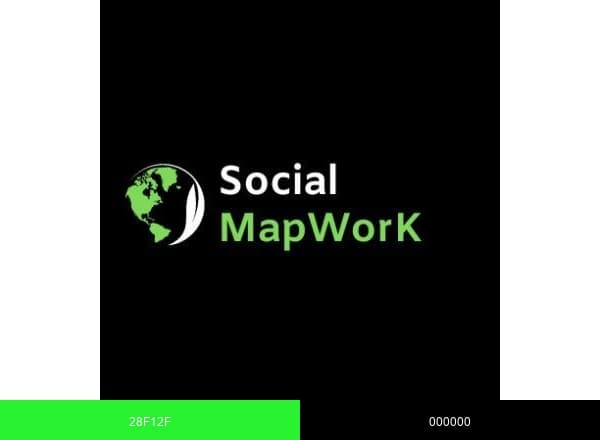 Social MapWork brand color palette