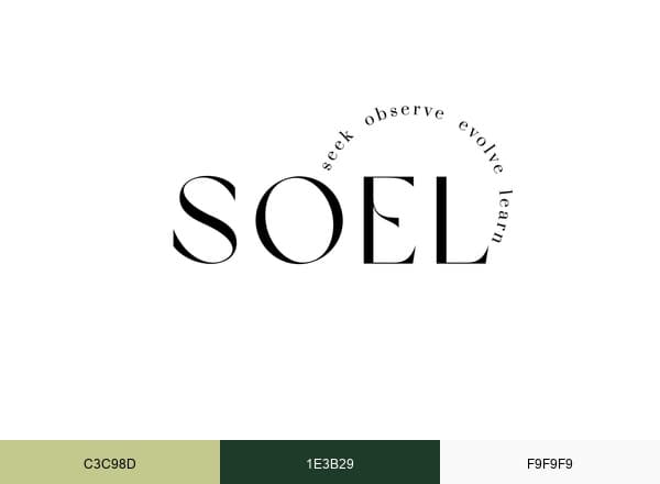 SOEL brand color palette