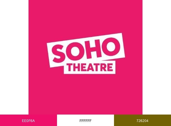 Soho Theatre brand color palette