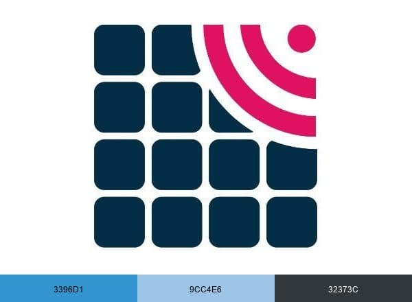 SolarFeeds brand color palette