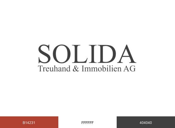 Solida Treuhand & Immobilien AG brand color palette