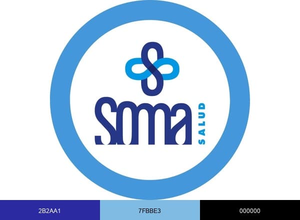 Soma Salud Zamora brand color palette