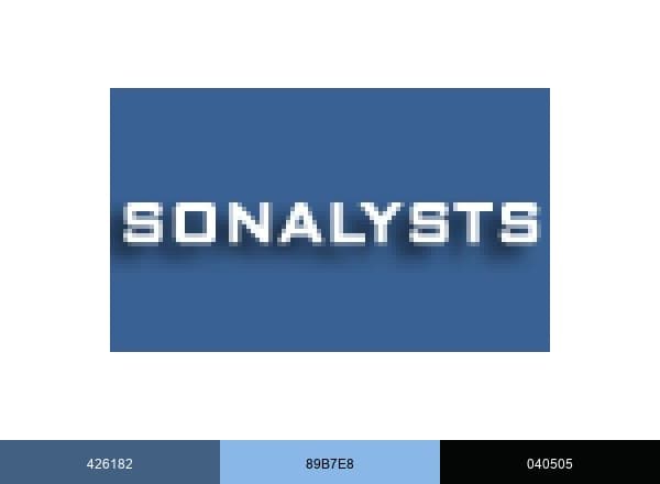 Sonalysts brand color palette