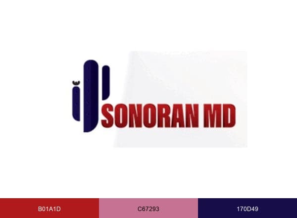 SONORAN MD brand color palette