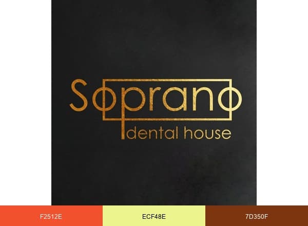 Soprano Dental brand color palette