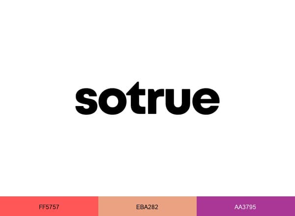 Sotrue brand color palette