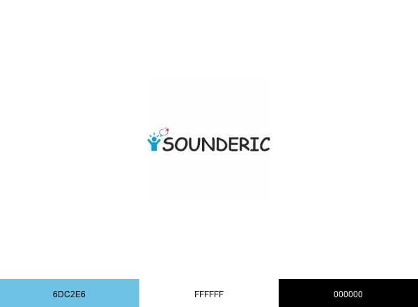 Sounderic brand color palette