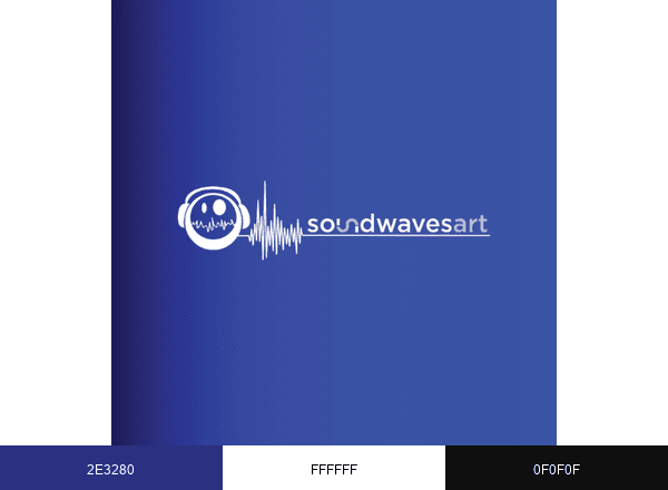 Soundwaves Art brand color palette