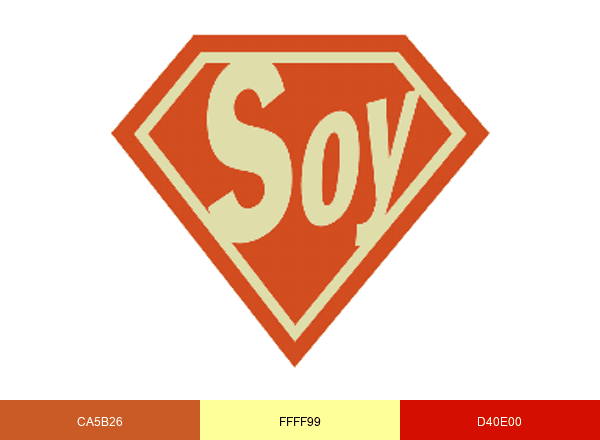 Soysuper brand color palette