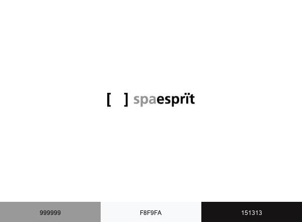 Spa Esprit brand color palette