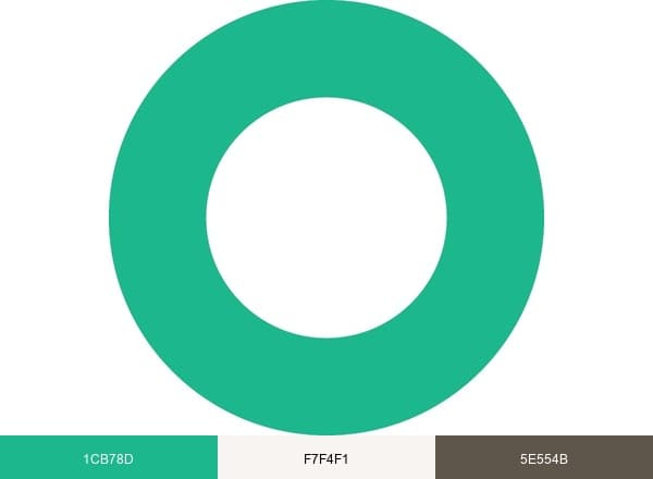 Sparekassen Danmark brand color palette