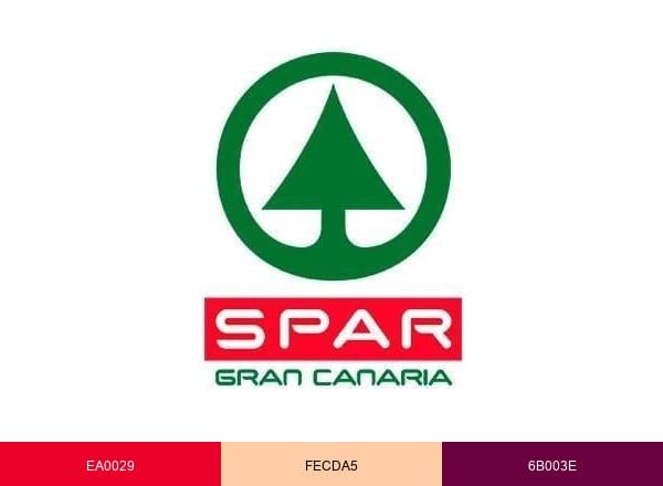 SPAR Gran Canaria brand color palette