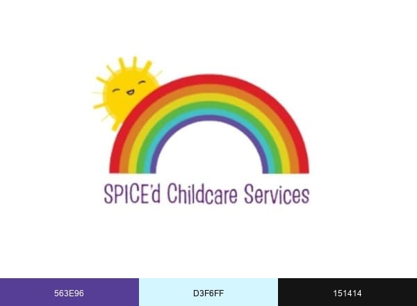 SPICE’d Childcare Services brand color palette