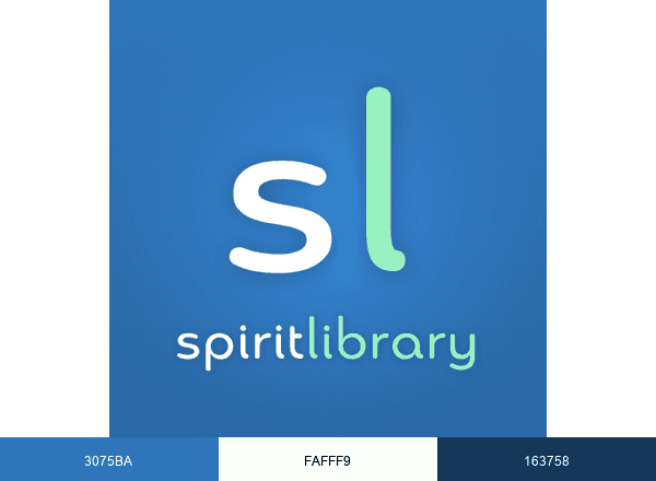Spirit Library brand color palette