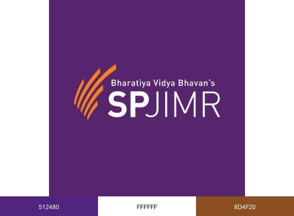 SPJIMR brand color palette