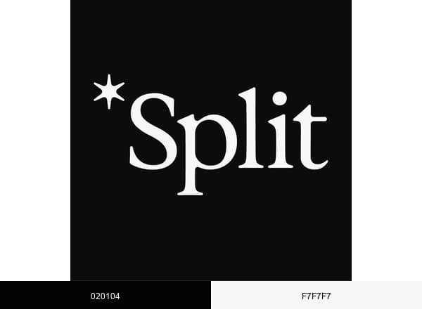 Split Watches brand color palette