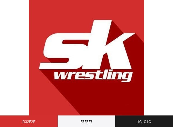 Sportskeeda Wrestling brand color palette