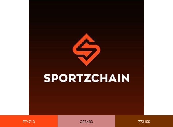 SPORTZCHAIN brand color palette