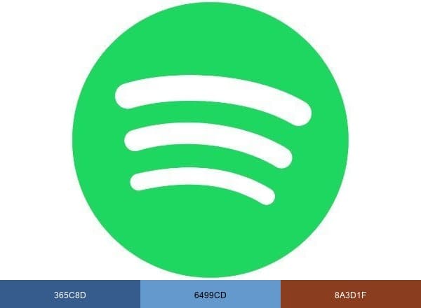 Life at Spotify brand color palette