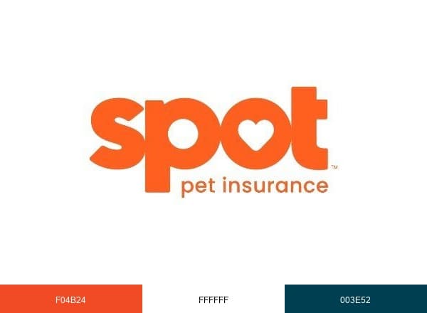 Spot Pet Insurance brand color palette