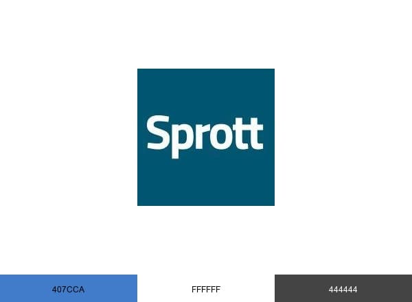 Sprott brand color palette