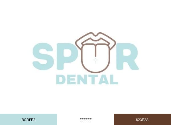 SPUR Dental Wellness brand color palette
