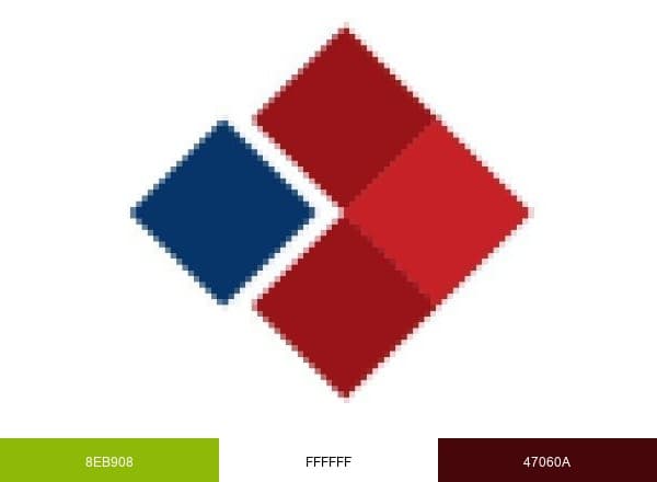 SquaresInternational brand color palette