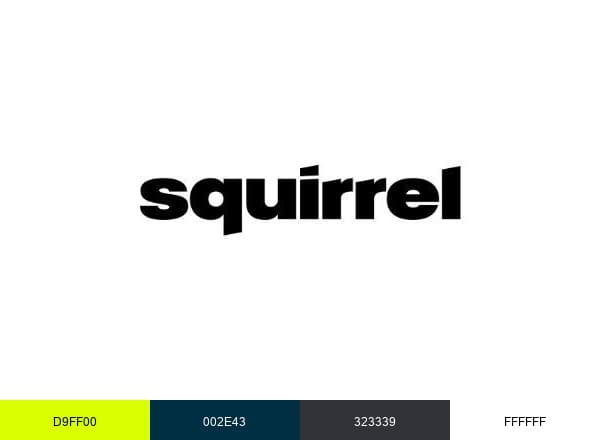 Squirrel TV brand color palette