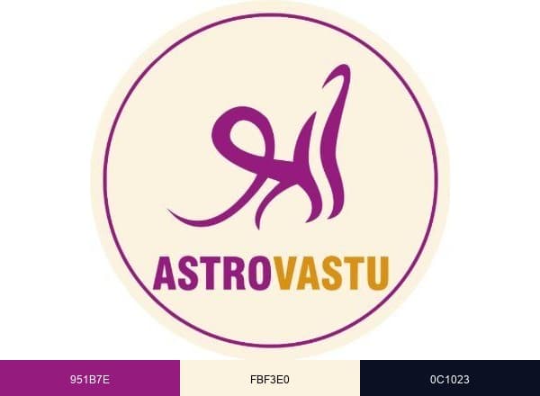 SRI ASTRO VASTU brand color palette