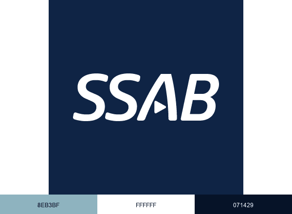 SSAB brand color palette