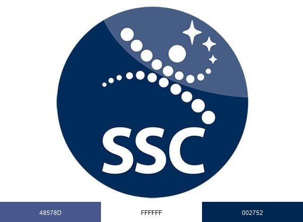 SSC brand color palette