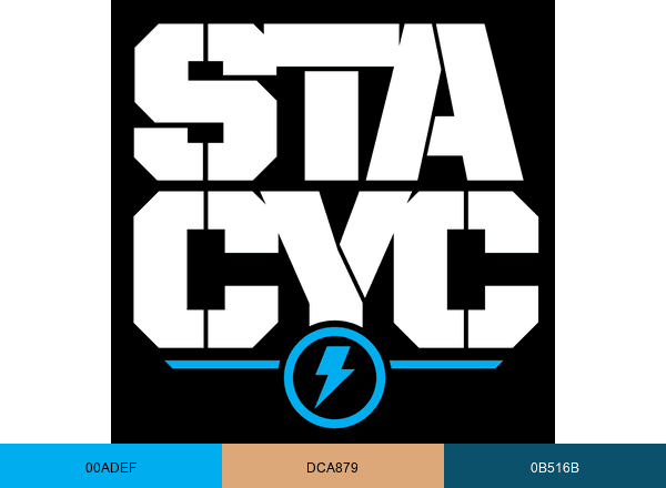 STACYC brand color palette