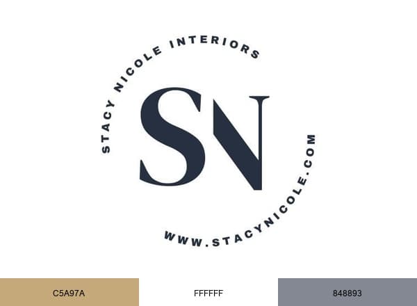 Stacy Nicole Interiors brand color palette