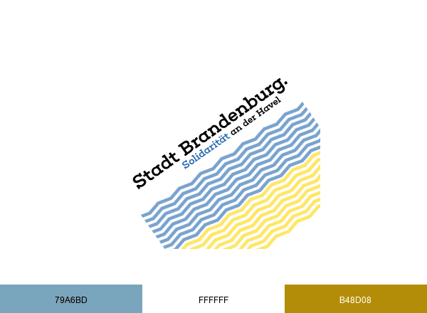 Stadt Brandenburg an der Havel brand color palette