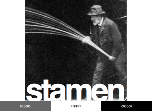 Stamen Design brand color palette