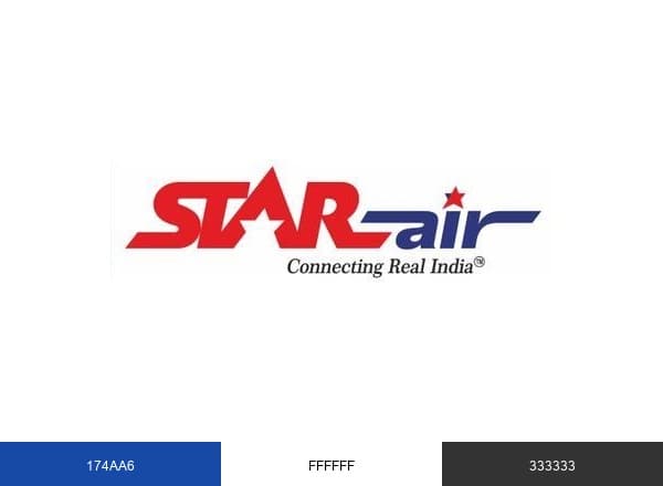 Star Air brand color palette