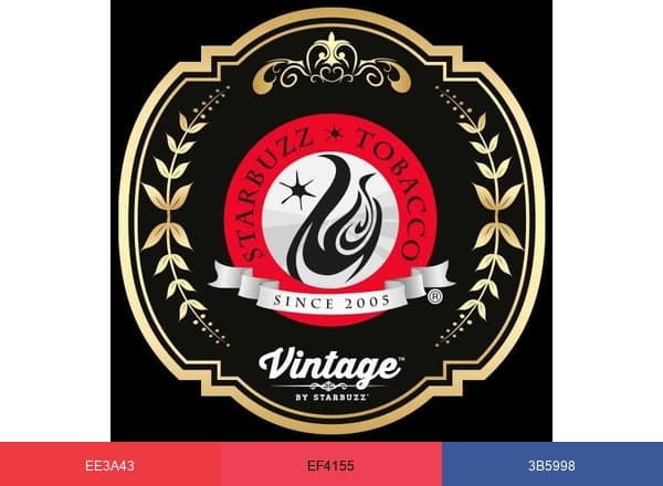 Starbuzz Tobacco brand color palette