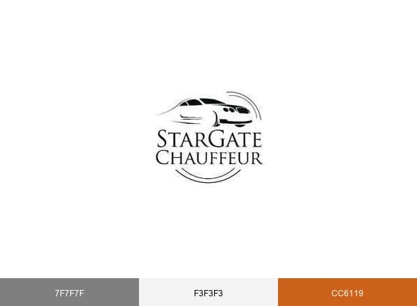 Stargate Chauffeur brand color palette