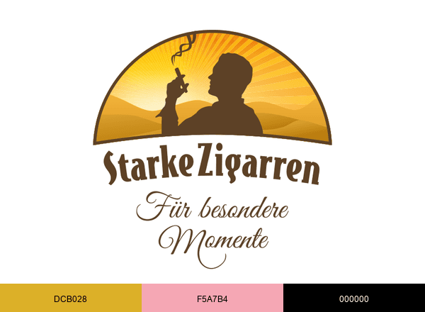 StarkeZigarren brand color palette