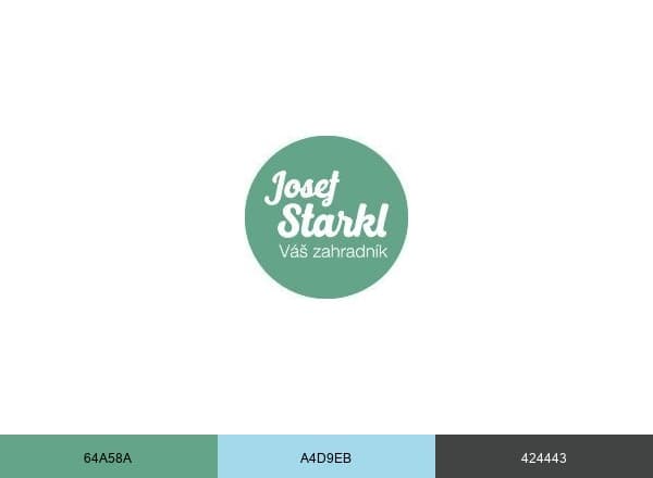 STARKL zahradník brand color palette