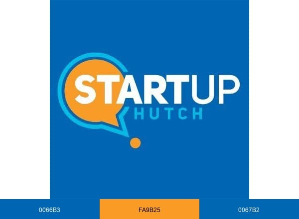 StartUp Hutch brand color palette
