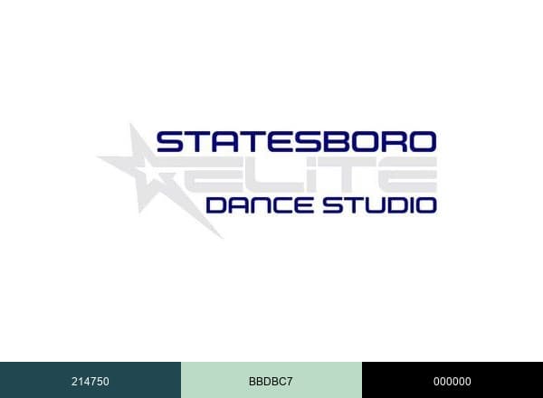 Statesboro Elite Dance Studio brand color palette