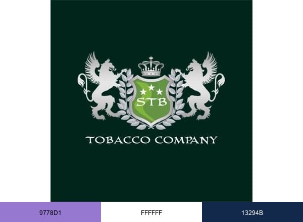 STB GROUP Tobacco Company brand color palette
